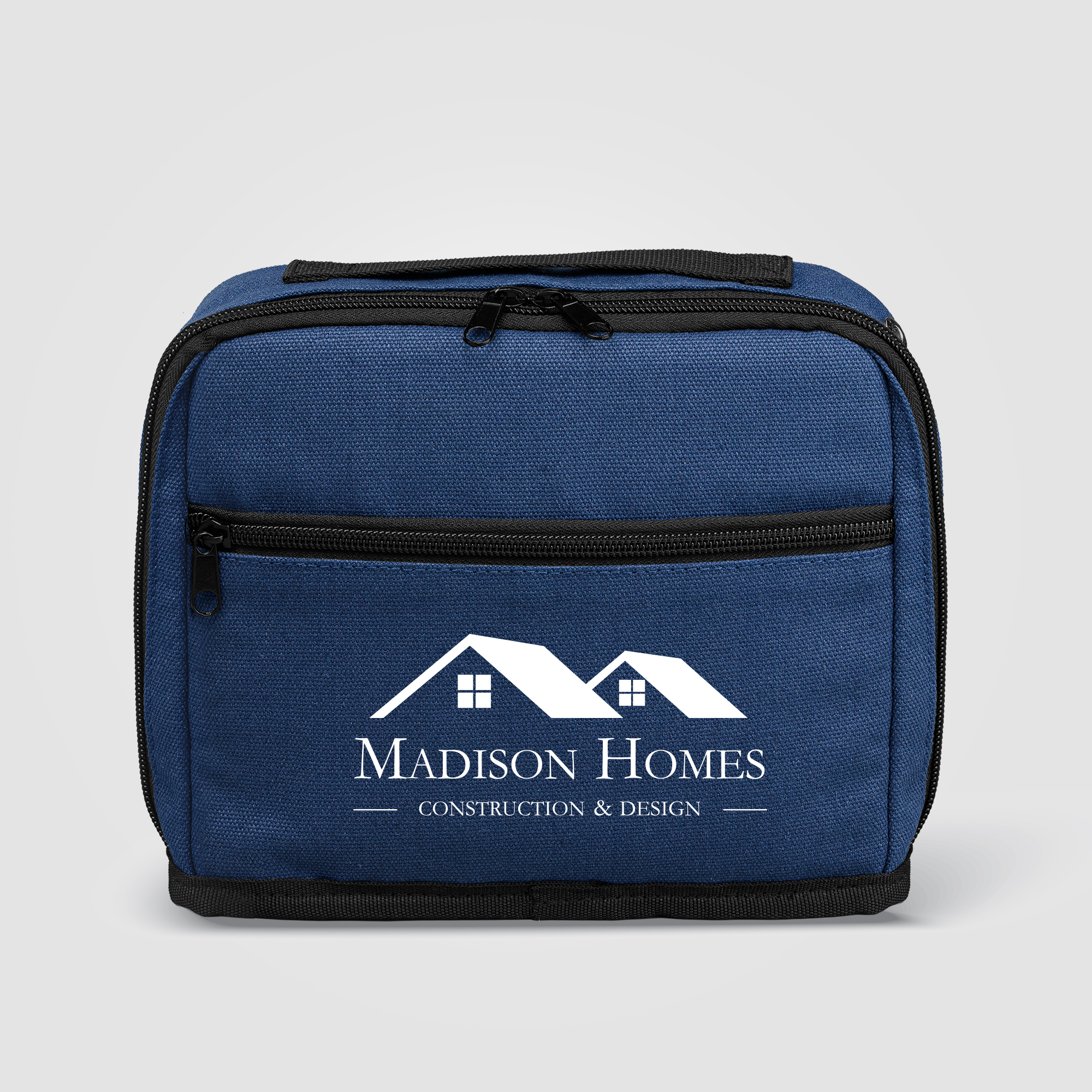 Trousse tech en coton recyclé 540 g/m² Odyssey Bleu marine